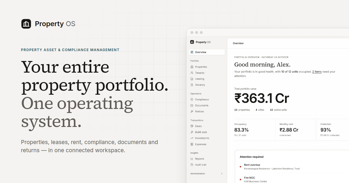 Property management · Property OS